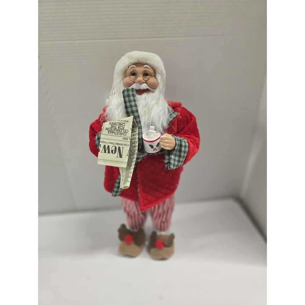 Walmart Holiday Time Decor Santa 2024